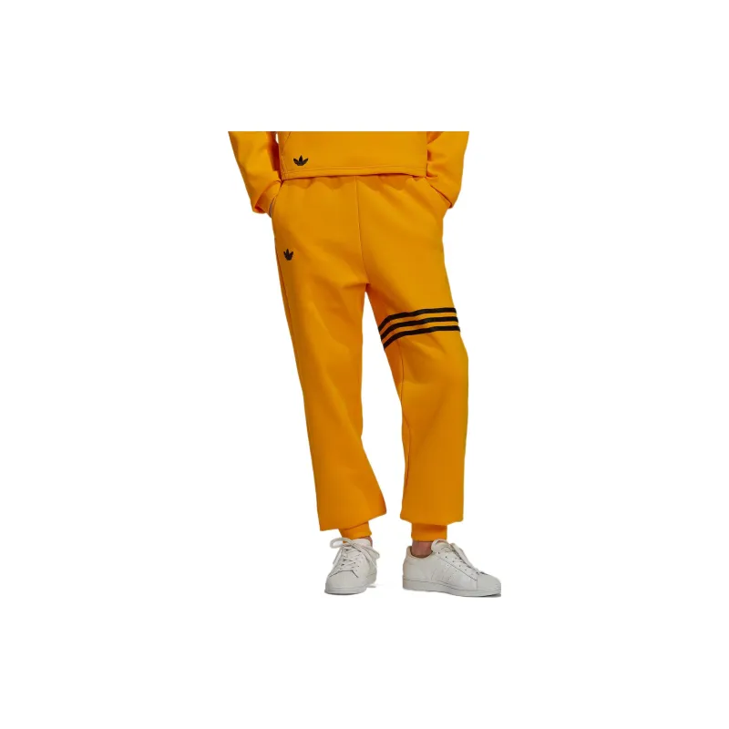 Adidas Originals Knitted Sweatpants Women's Yellow-1