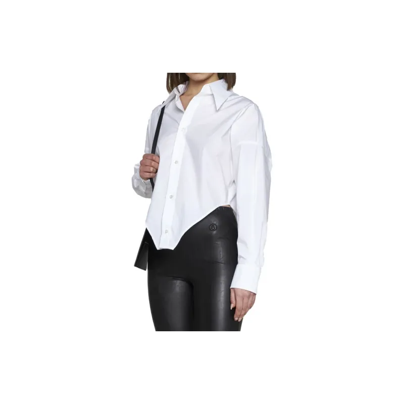 MM6 Maison Margiela Shirts Women's White-3