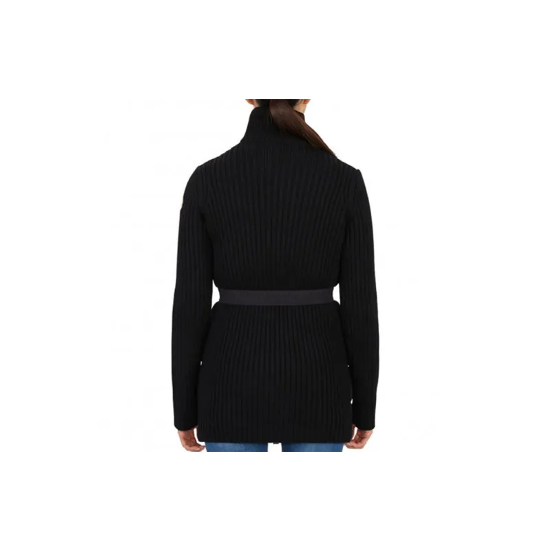 Moncler Logo Patch High Neck Coat-3