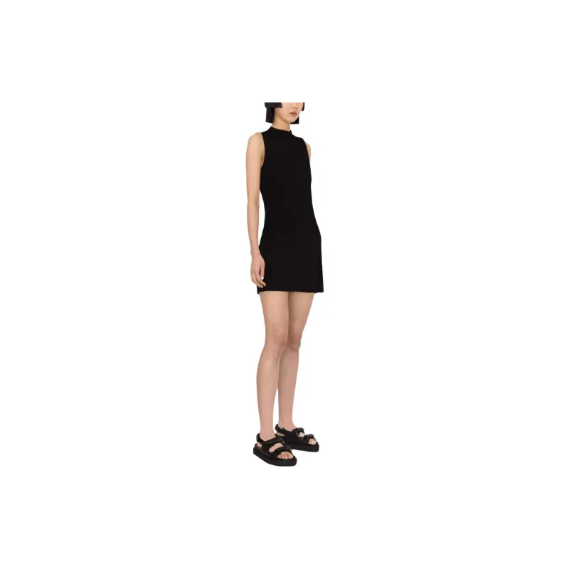 Reformation Sleeveless Dresses Women's Black-3