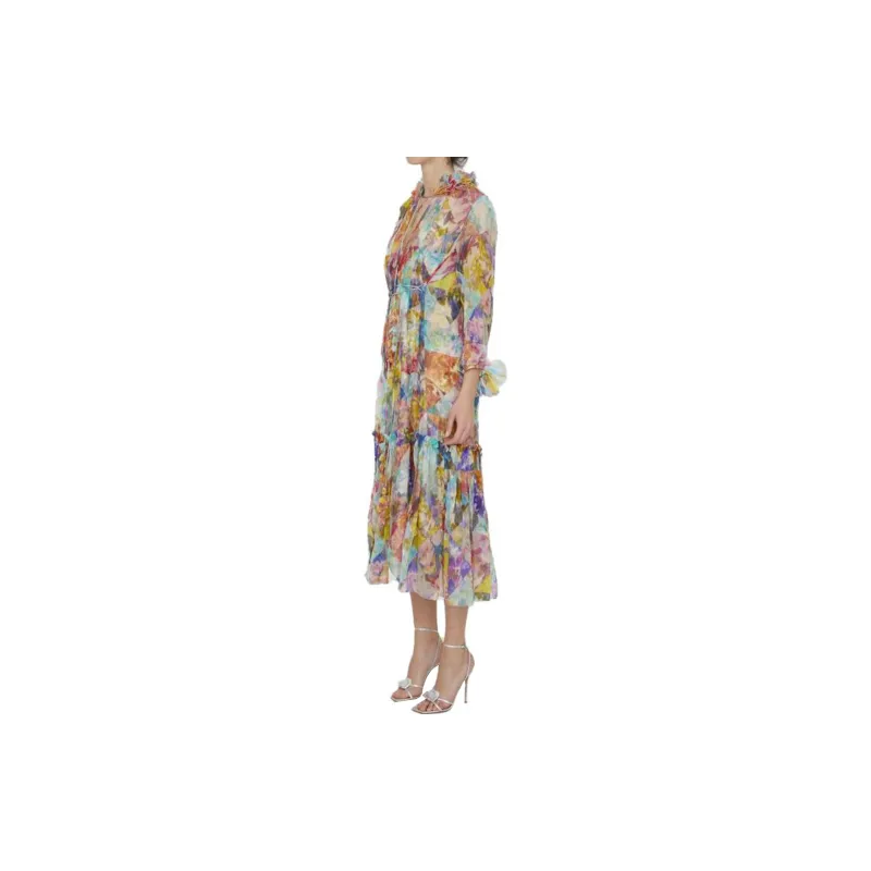 Zimmermann Floral-print Silk Maxi Dress-3