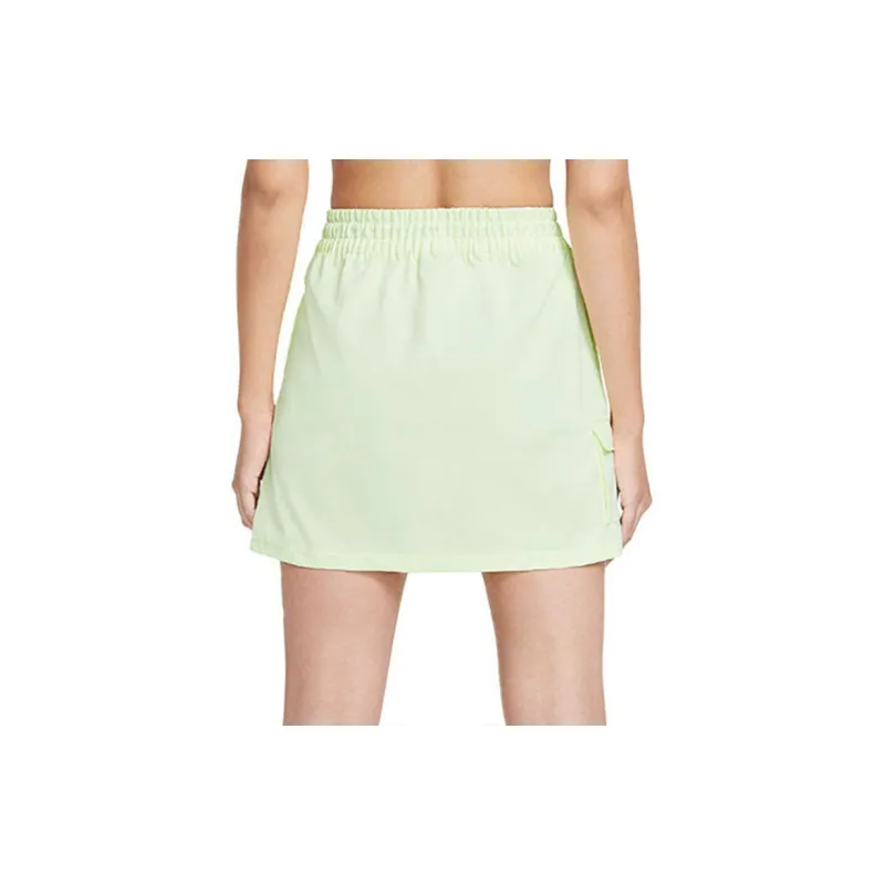 Nike Casual Short Skirts Women's Slight Yellow Green-5