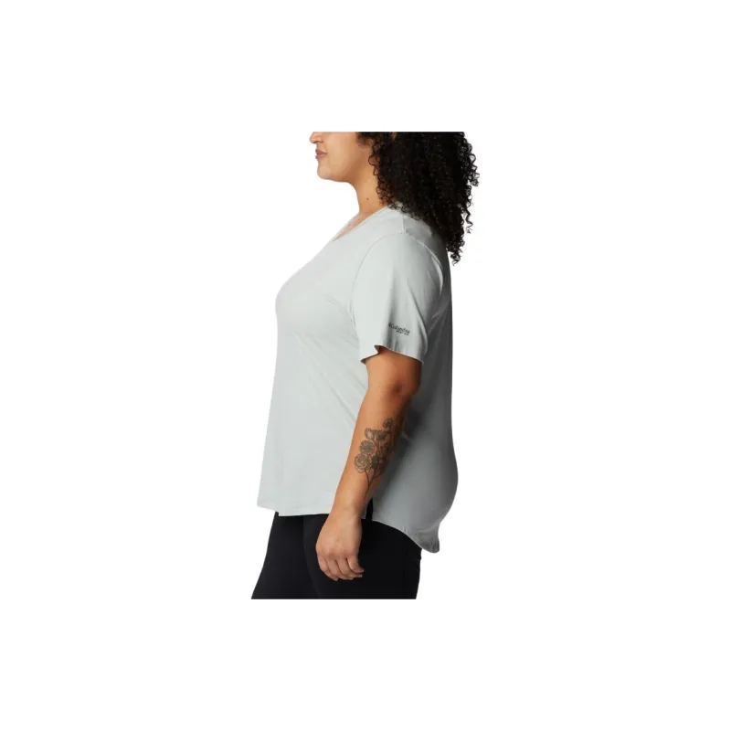 Columbia T-Shirts Women's Cool Green-2