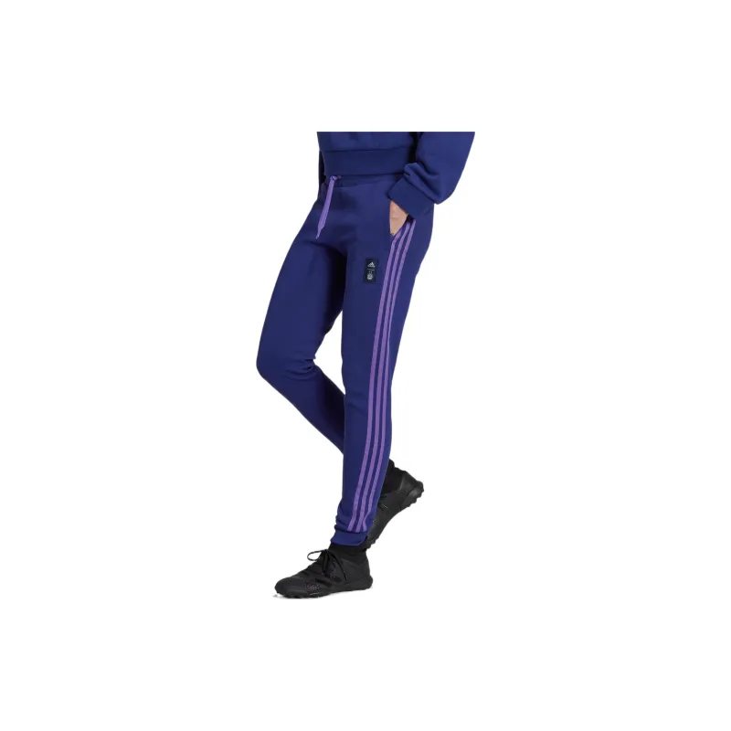 Adidas Knitted Sweatpants Women's Blue-3