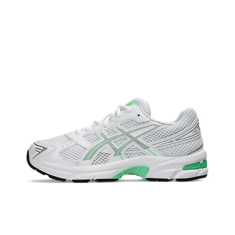 Asics Gel 1130 Cushioning, Breathable, Slip Resistant Low Top Kids' Running Shoes White Teenagers-0