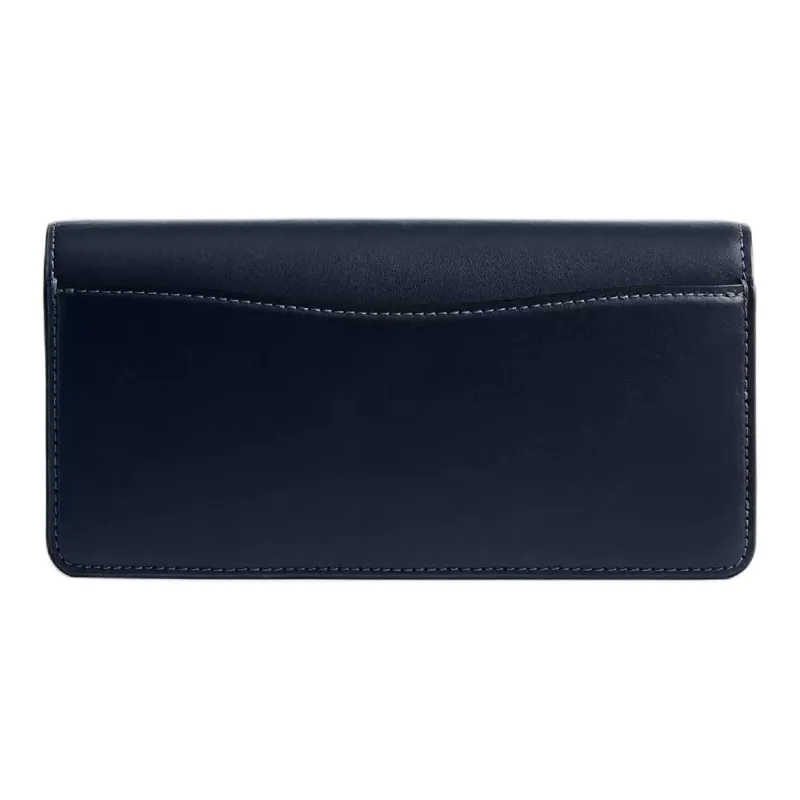 COACH Calfskin Wallet, Shoulder Bag, Crossbody Bag Mini Women's Dark Marine Blue-2