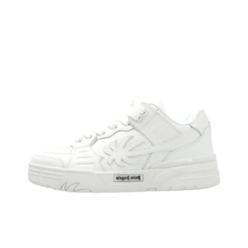 PALM ANGELS Venice Low-Top Skateboard Shoes Women's White