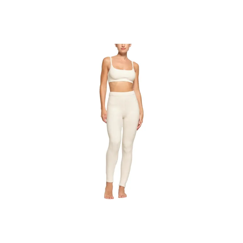 Skims Waffle Leggings Bone-1
