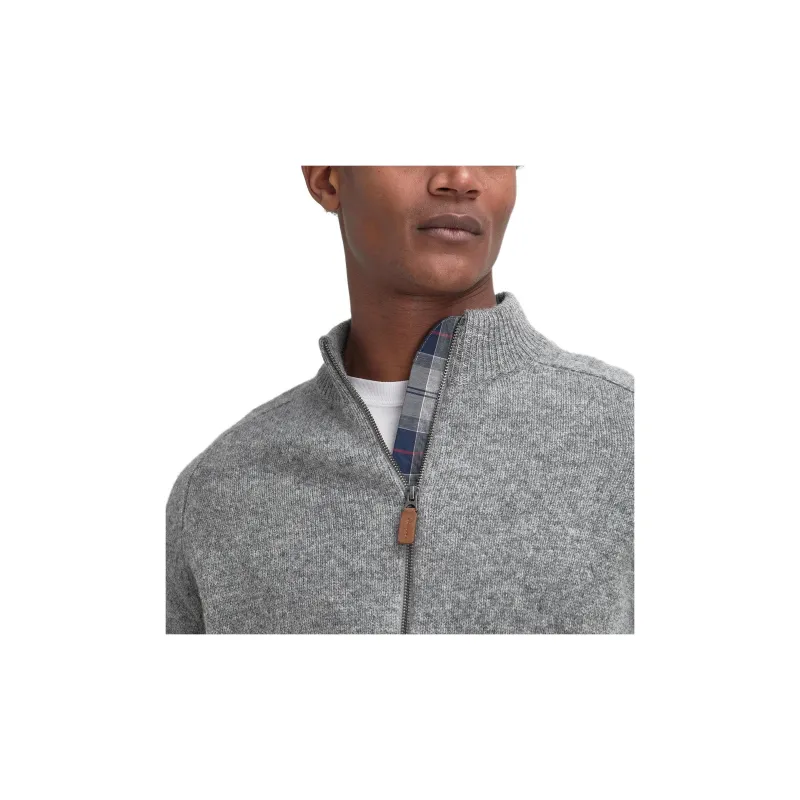 BARBOUR Talder Zip-Up Knit Sweater-5