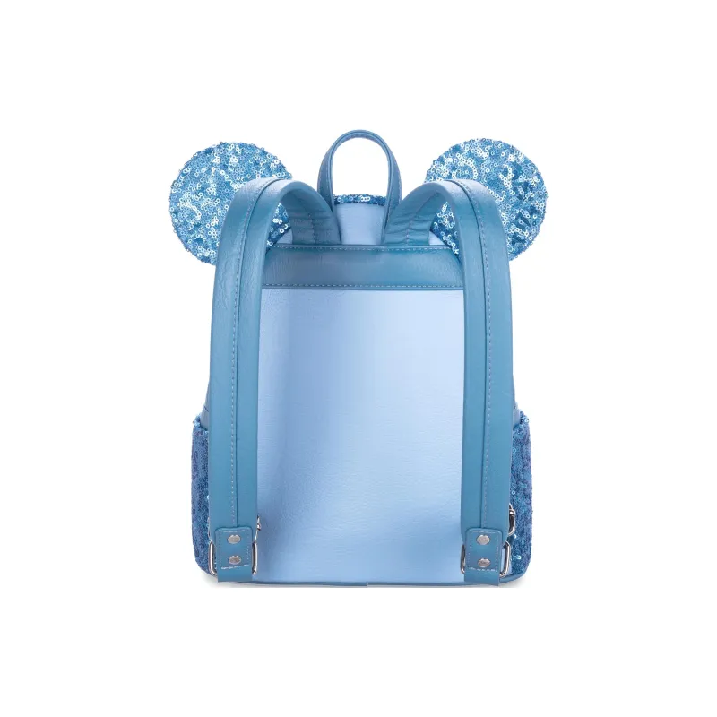 Disney PU Backpack Mini Women's Blue-1