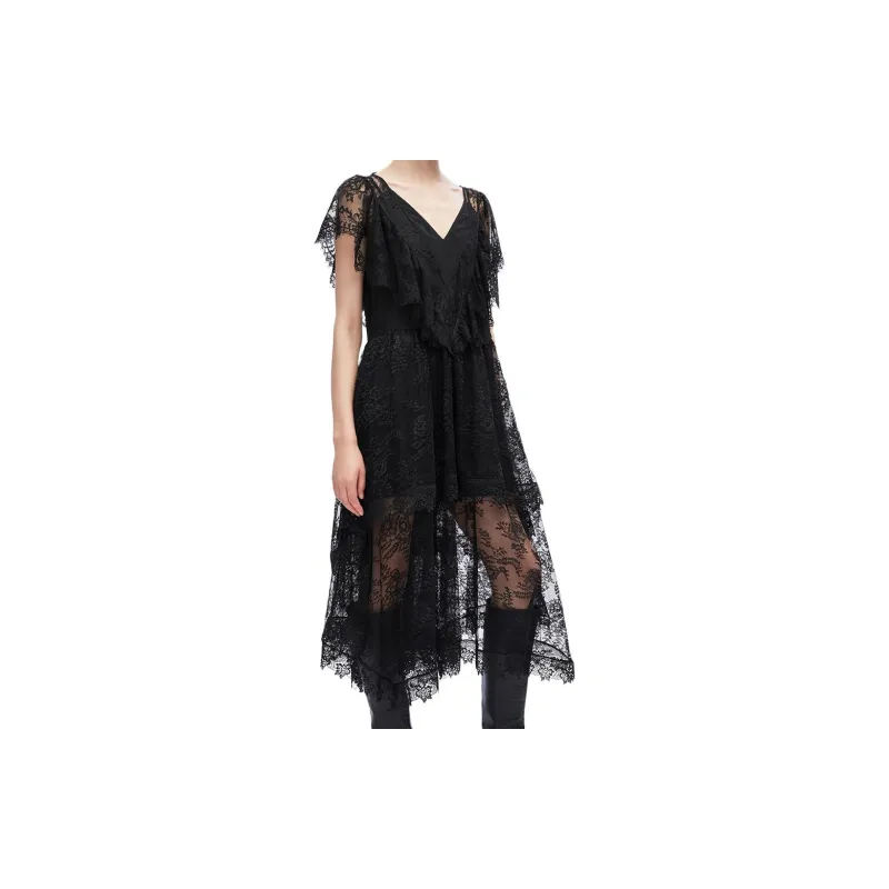 UOOYAA FW22 Dress Women's Black-1