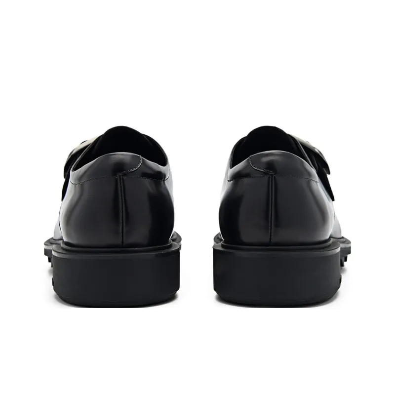 PEDRO Dress Shoes Men Low Top Black-2