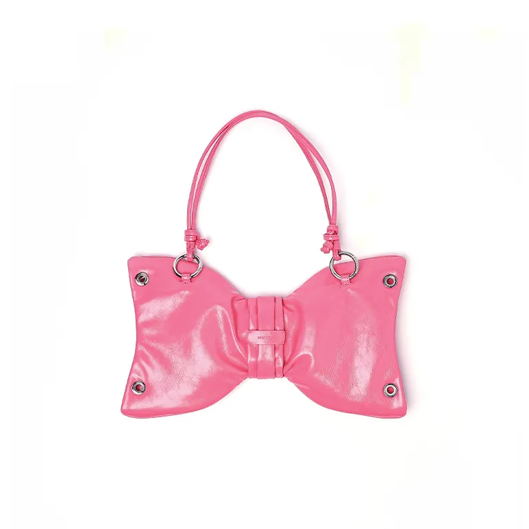 MUYSO Eco Friendly Recycled Leather Handbag Women's Pink-1