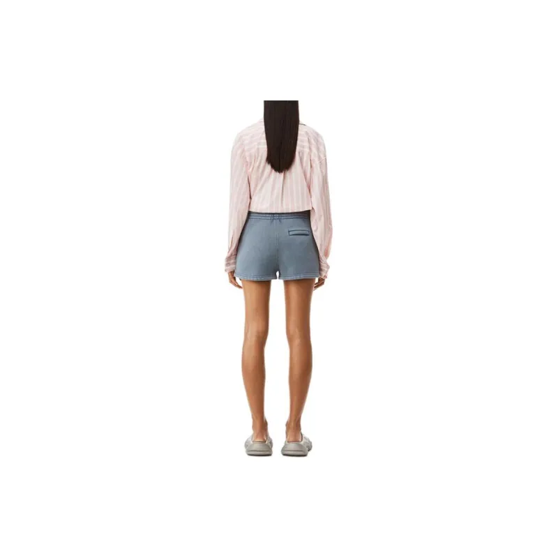 Alexander Wang Logo print Mini Shorts-2