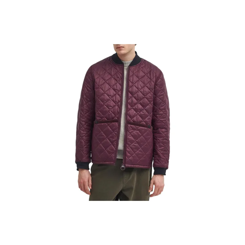 BARBOUR FW24 Jackets Coats Men's Plum Red-1