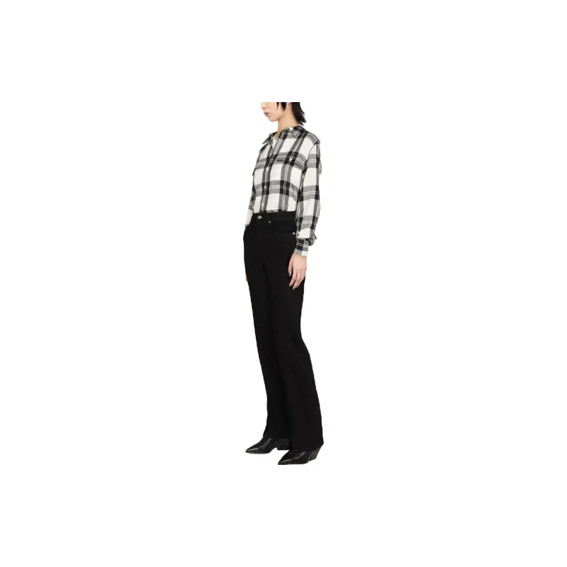 Ralph Lauren Collection Darleen Plaid Flannel Shirt-3