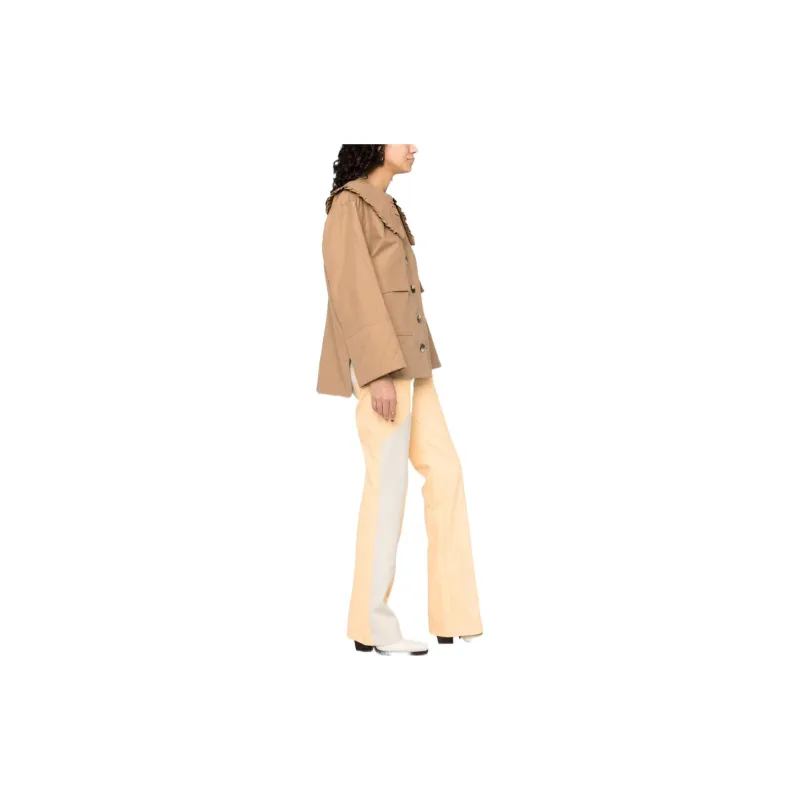 GANNI Jackets Women's Brown-2
