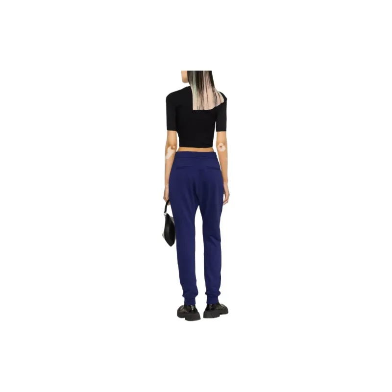BALMAIN SS23 Casual Pants Women's Blue-2
