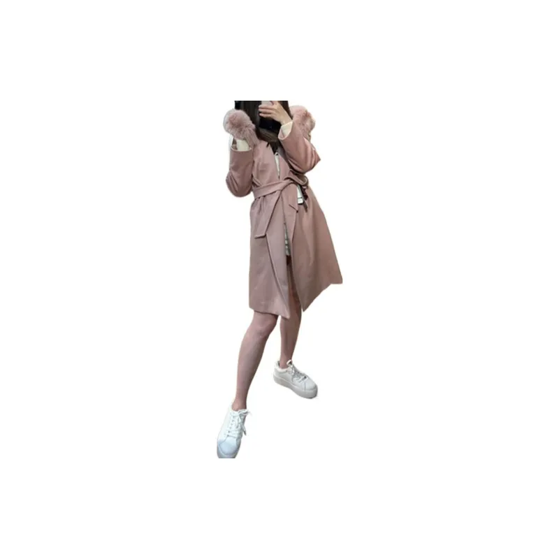 MaxMara Coats Women's Pink-4