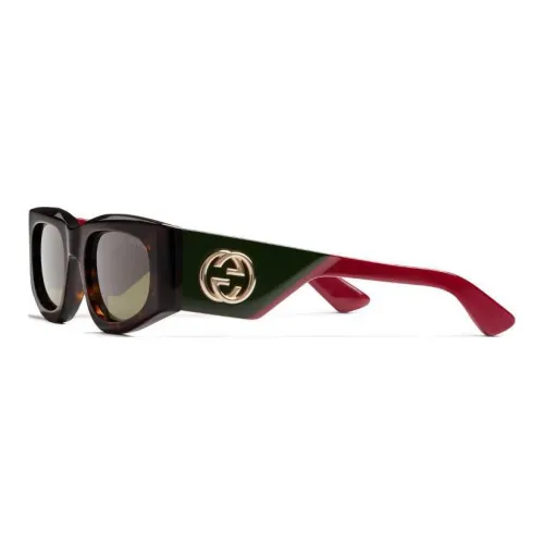 GUCCI Rectangle Frame Sunglasses