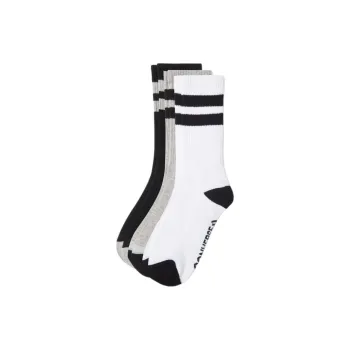 Converse Mid Calf Socks Unisex 3 Pack