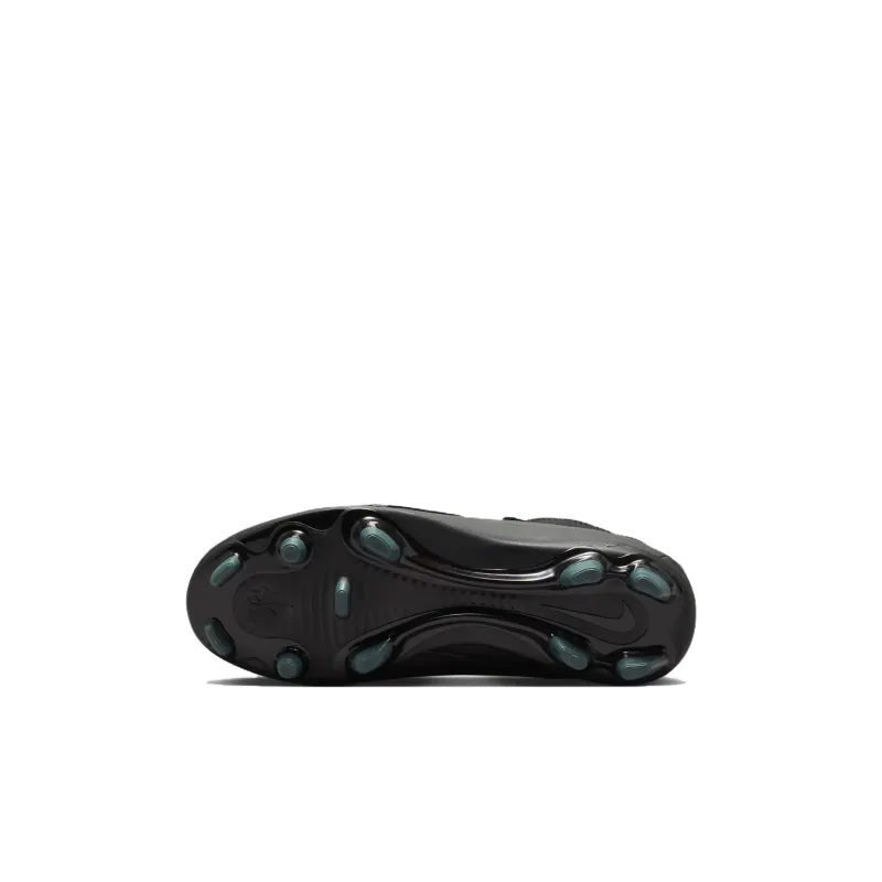 Nike Phantom Luna 2 Anti Slip Wear Resistant High Top Kids' Soccer Shoes Black Kids'-4