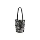 Dream Bamboo Dish Single Shoulder Water Bucket Bag with Strap Silk Scarf