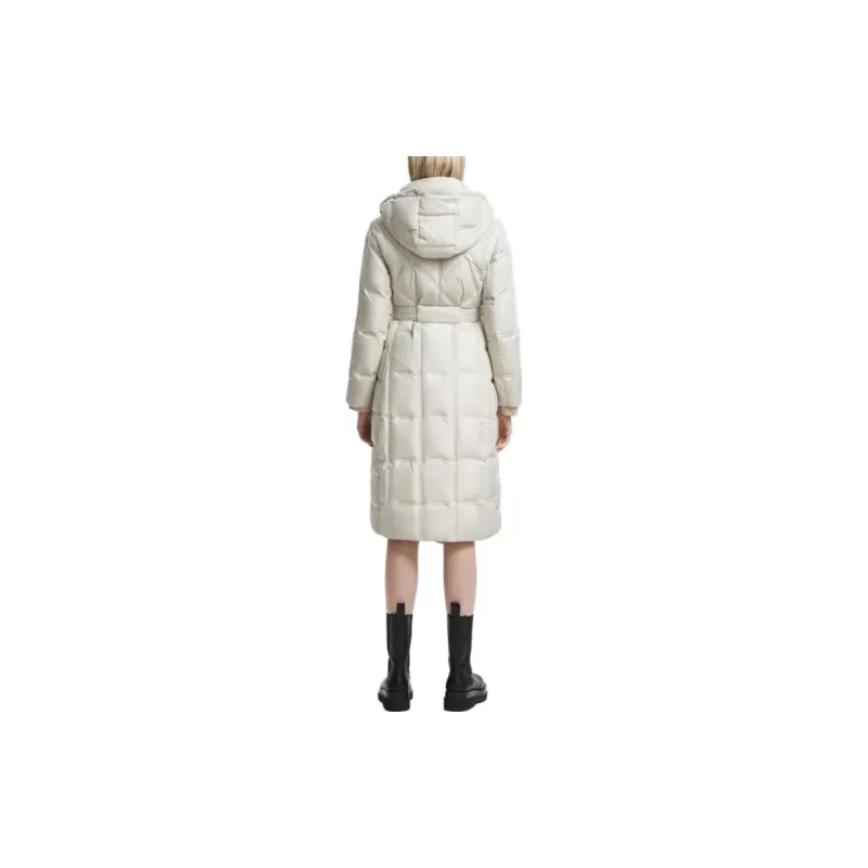 KARL LAGERFELD / Karl Lagerfeld Jeans Down Jackets Women's Ecru-1