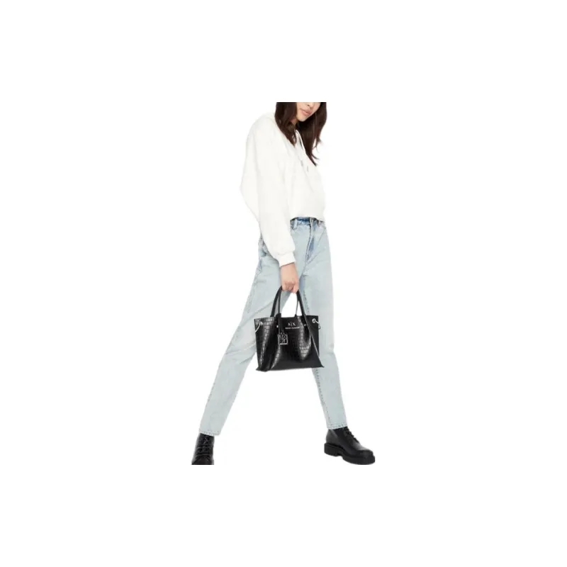 ARMANI EXCHANGEAE Sweatshirt Women's White-3