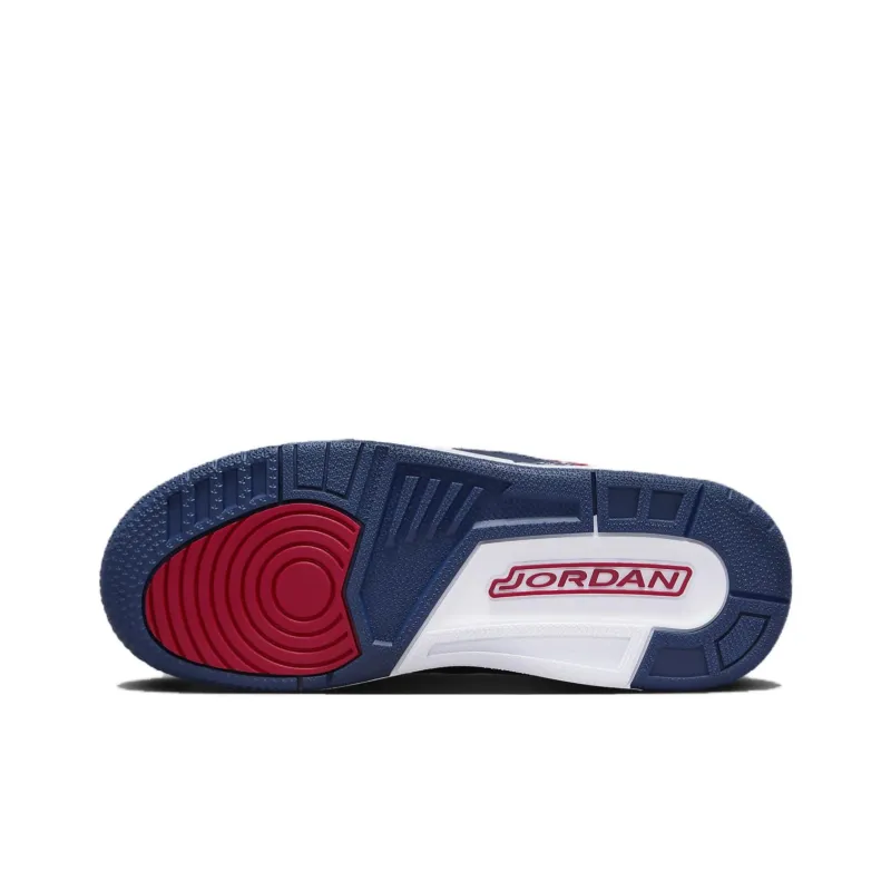 Jordan Legacy 312 Low Top Children's Basketball Shoes White Blue Unisex-4