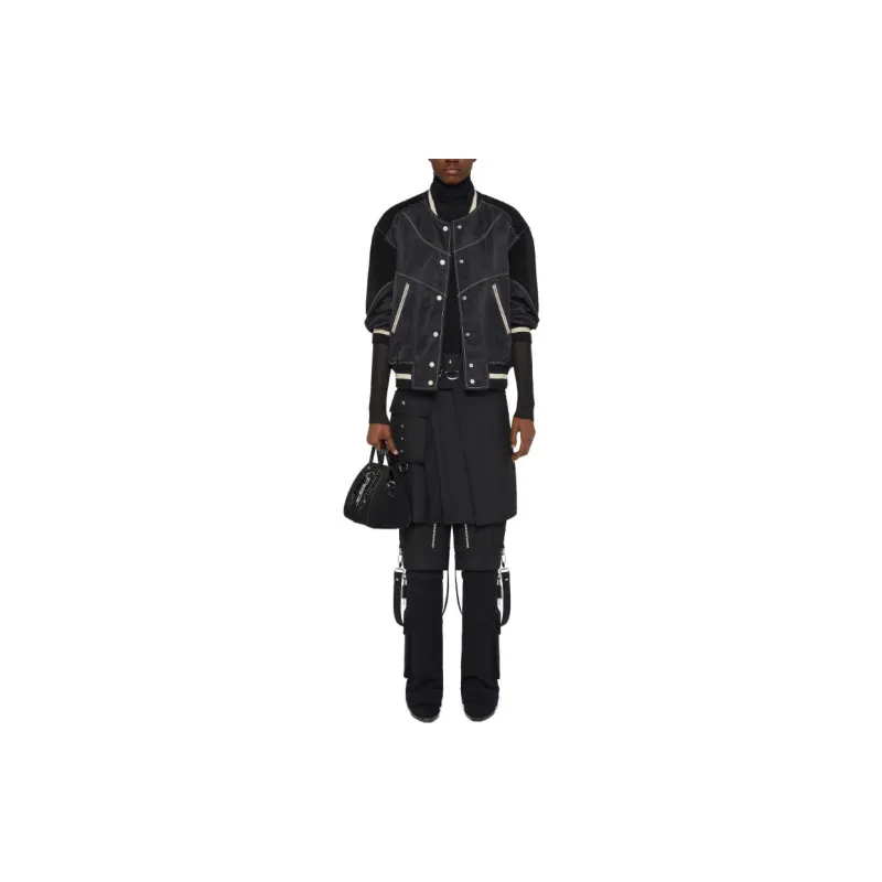 Givenchy Panelled Button Up Varsity Jacket-3