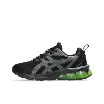 Asics Gel Quantum 90 Slip Resistant Shock Absorbers Low Top Kids' Running Shoes Black Teenagers