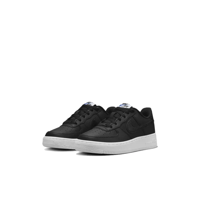 Nike Air Force 1 Slip Resistant Low Top Kids' Skateboarding Shoes Black Kids'-2