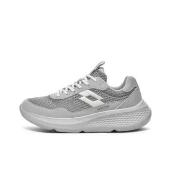 LOTTO Slip Resistant And Breathable Low Top Running Shoes Men's Gray