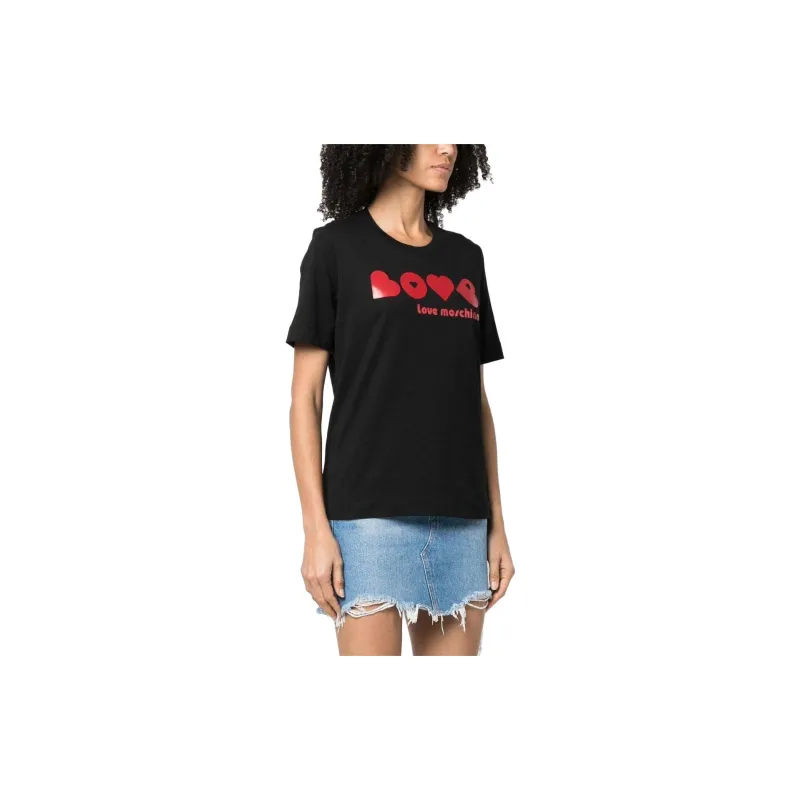 MOSCHINO T Shirts Women's Black-1
