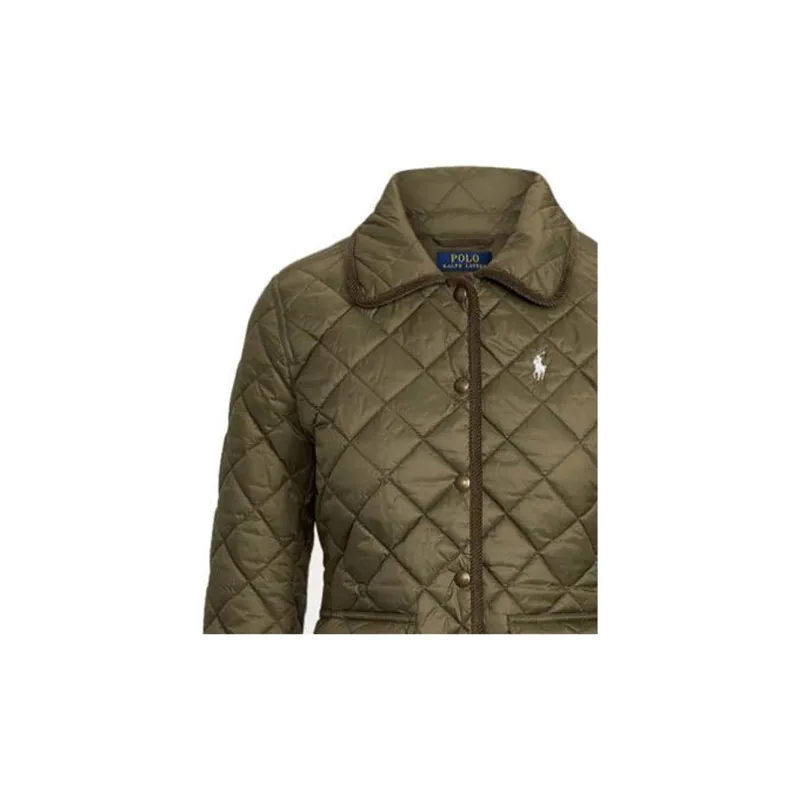 Polo Ralph Lauren SS23 Puffer Jacket Women's Dark Green-4