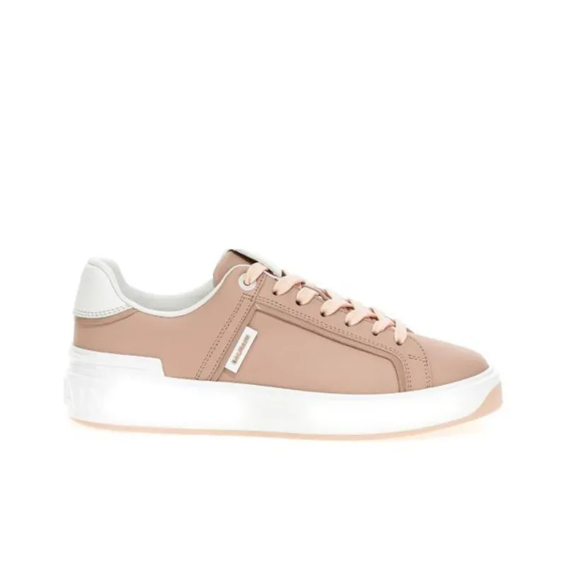 BALMAIN B-Court Leather Sneakers-1