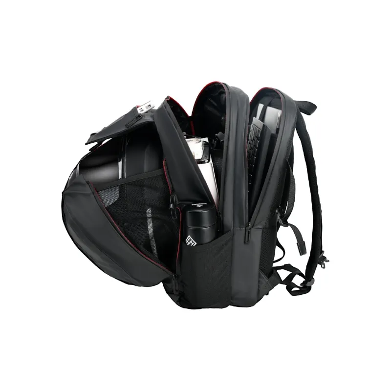 SUBURBIA Waterproof Backpack Regular Unisex Black-1