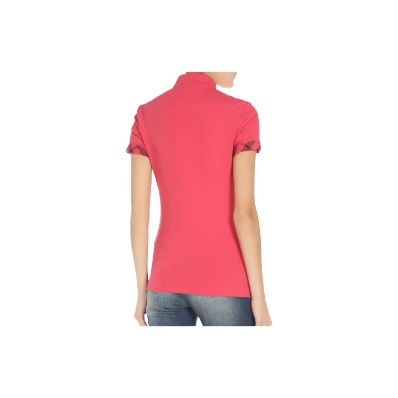 Burberry SS23 Polo Shirt Women's Red-2