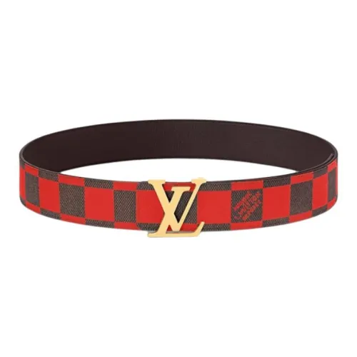 LOUIS VUITTON Leather Belts Unisex