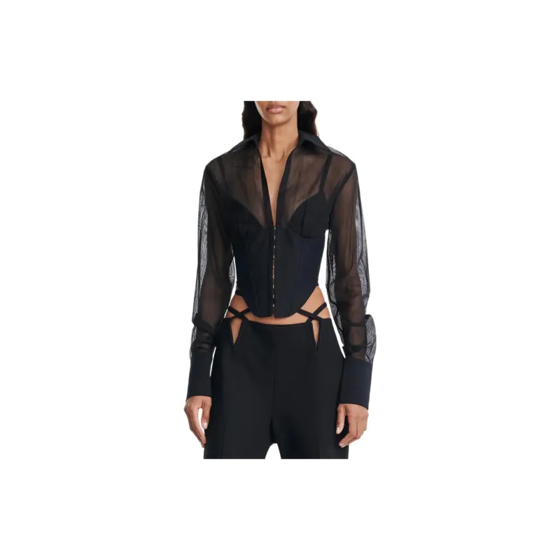 DION LEE Shirts Women's Black-1