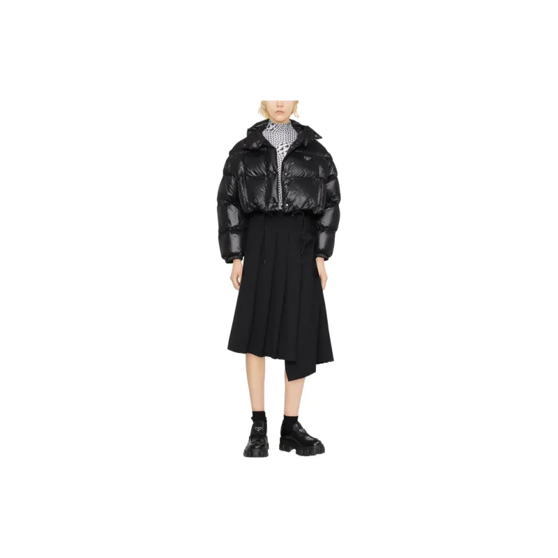 PRADA Cropped Coats Women's-2