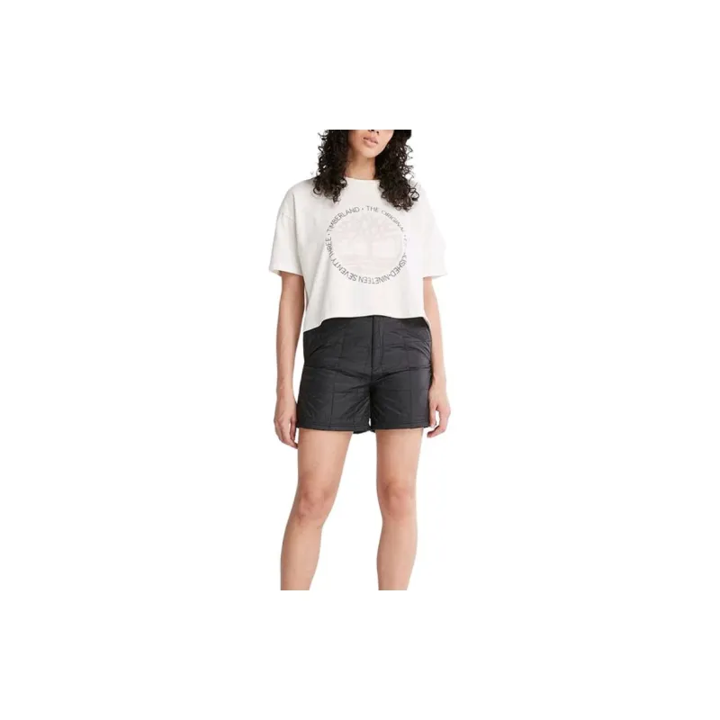 Timberland T Shirts Women's Vintage White-3