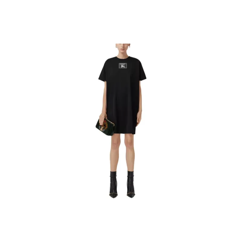 Burberry Prorsum Label Dress Black-3