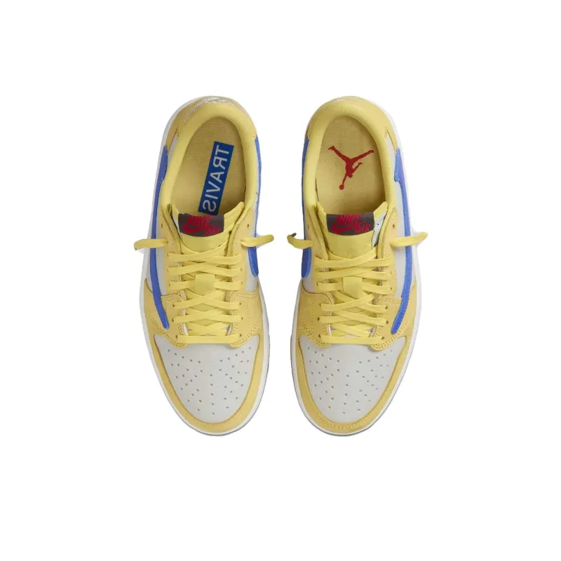 Jordan 1 Retro Low OG SP Travis Scott Canary PS-5