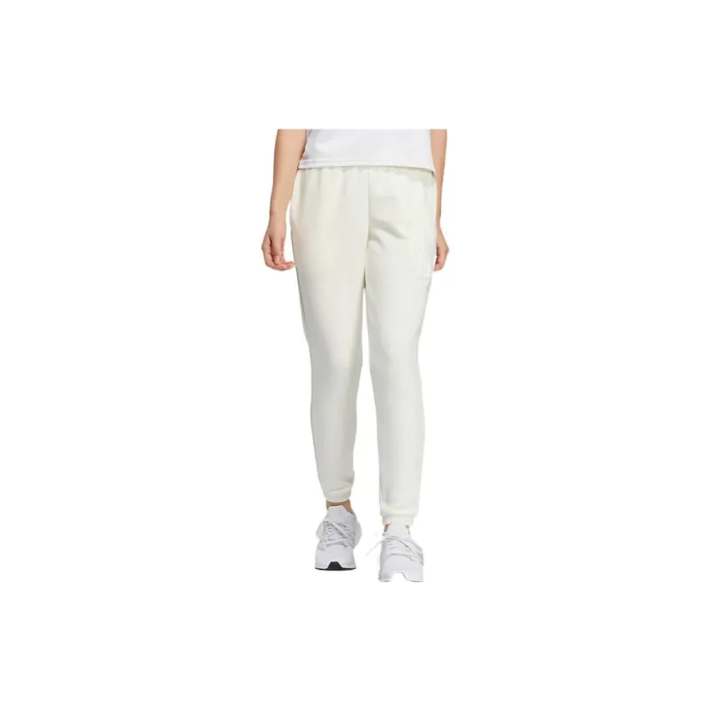 Adidas Knitted Sweatpants Women's White-3
