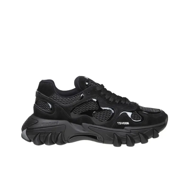 BALMAIN Low Top Sports Lifestyle Casual Shoes Men's Black-1