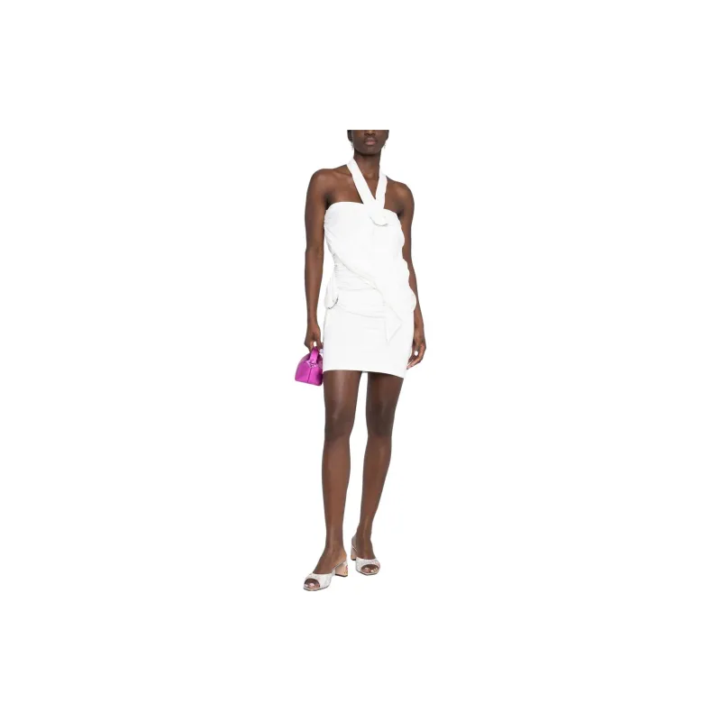 The Attico Draped Halterneck Top-3