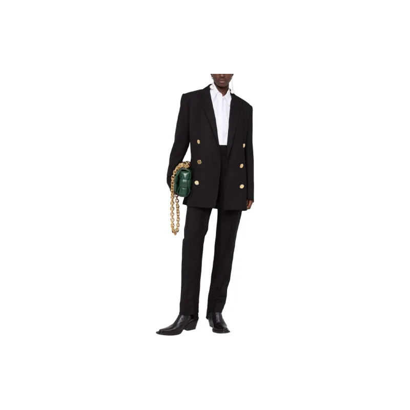 BALMAIN Double-breasted Virgin-wool Blazer-2