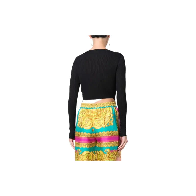 FANSIZHE SS22 Crop Top Women's Black-3